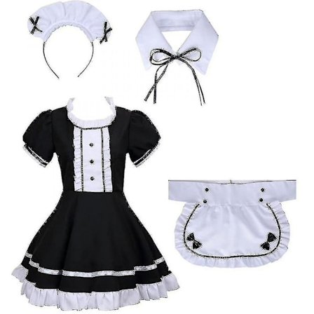 Lolita Maid Kostym Party cen Cosplay et Red XL
