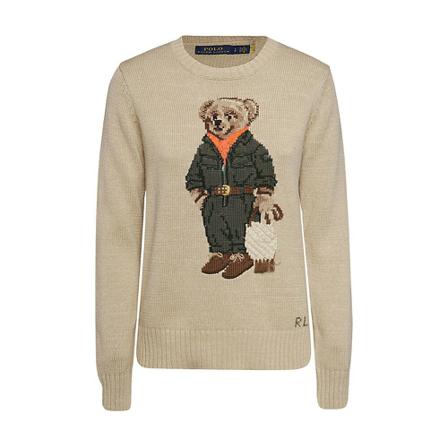 Polo Ralph Lauren, Sweater Beżowy, Kobieta, Rozmiar: M
