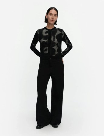 Marimekko Innoittaa Unikko - Black - L
