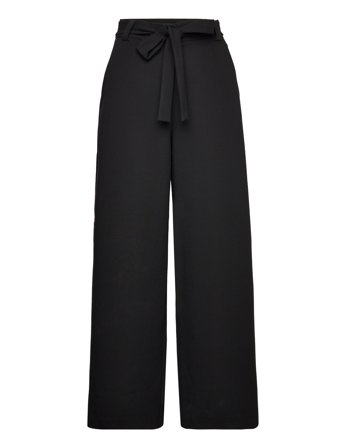 Whisper Full Lgth Palazzo Black French Connection