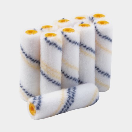 Rollerhylsor Schuller Paintline HK, polyamid / nylon, 10 cm, 10-pack