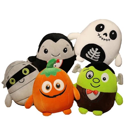 Ny Plussjedokke Horror Plussj Myke Fyllte Leke for Barn