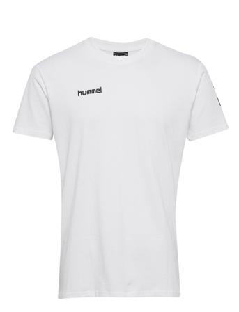 Hmlgo Cotton T-Shirt S/S T-shirts Short-sleeved Valkoinen Hummel