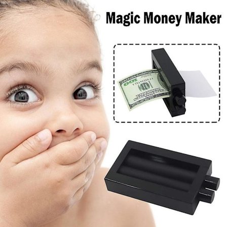 Pengartrycksmaskin Magiskt Rekvisita Dollar Maker Sedeltryckande Maskin Machif4