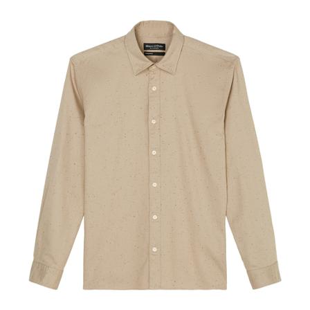Marc O'polo - Skjortor - Beige - Herr - Storlek: S, Herr, Storlek: S