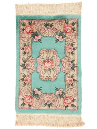 Dywan Orientalny Chińskie 90 Line 60X90 Zielony/Beżowy (Wełna, Chiny)