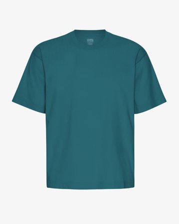 Oversized Organic T-Shirt - Ocean Green