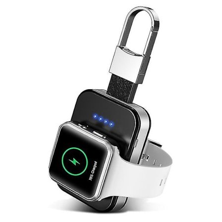 Nyckelring Apple Watch Power Bank Portabel Trådlös Laddare Lämplig Kompatibel med iwatch Serie 12345