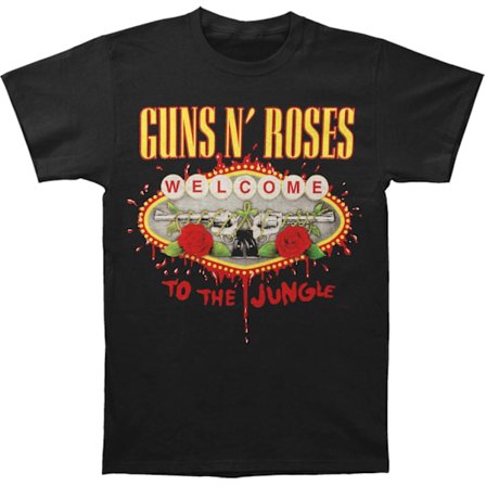 Guns N Roses Unisex Vuxen Welcome to the Jungle T-Shirt S Svart