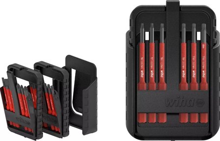 Wiha slimBit 43161 Ruuvauskärkisarja 12 osaa, Torx/Torx Plus, 1000 V, Koneiden tarvikkeet & käyttöosat