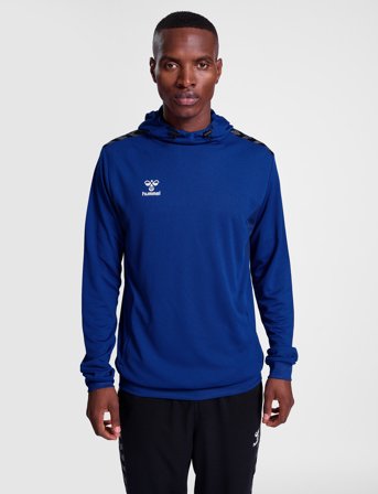 Hummel Hmlauthentic Pl Hoodie - Blue - XXL