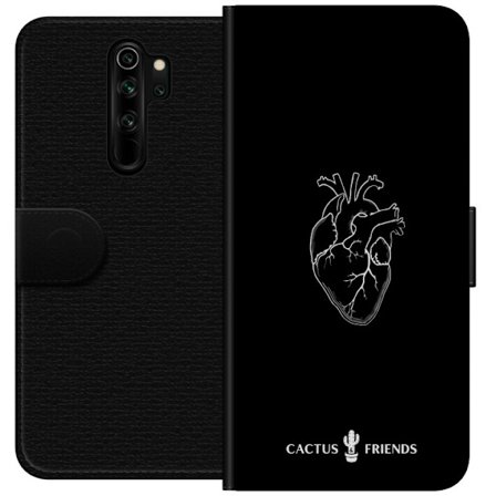 Yhteensopiva Lompakkokotelo Xiaomi Xiaomi Redmi Note 8 Pro Kaktus ja Ystävät - Keskiaikaan Anatomia Sydän