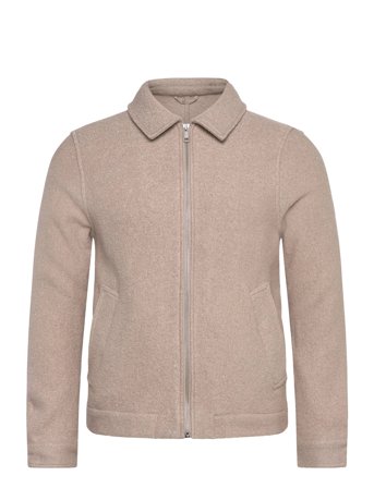 Lindbergh | Wool Blend Zip Through Overshirt | XL