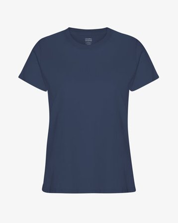 Women Light Organic Tee - Petrol Blue - Female - L - Sustainable material - Ethical production