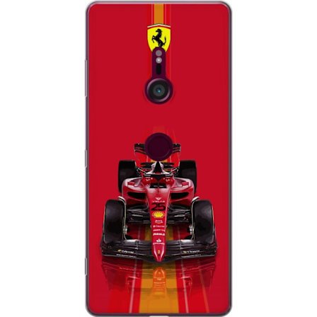Yhteensopiva Puhelinkuori Sony Sony Xperia XZ3 Ferrari Formula 1 -auto ikonisessa punaisessa muotoilussa urheilullisella tarkkuudella