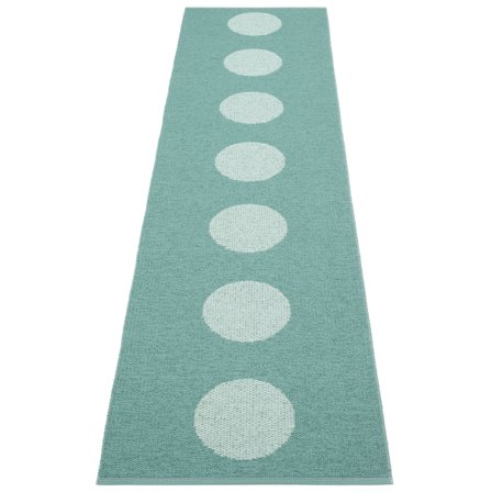 Pappelina Vera Pop matta 70 × 280 cm, jade/turquoise | Inredning > Mattor | Bagaren och Kocken