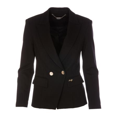 Liu Jo Regular Fit Blazer Sort, Dame