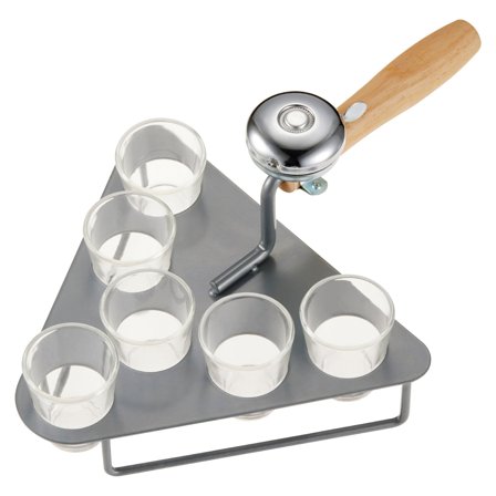 Dorre Mura murslev med ringklocka + 6 shotglas | Dukning & Servering > Glas > Cocktail- & Drinkglas > Shotglas | Bagaren och Kocken