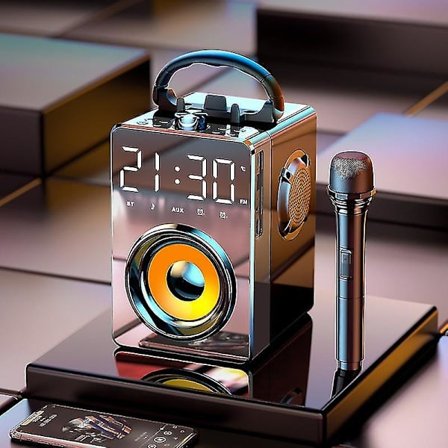 Super Bass Bluetooth-høyttalere Bærbar Kolonne 3D Stereo