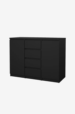 Tvilum - Naia skænk - pakke - Sort - Skænke & sideboards - Fra Homeroom