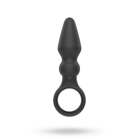 Sustainable Pleasure: Black Anal Plugg With Vibrations