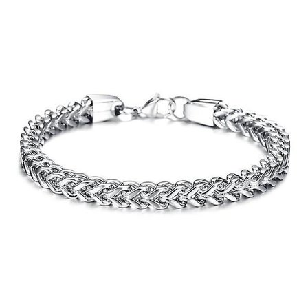 Herrar Mode Titan Rostfritt Stål Armband [storlek: 5mm]