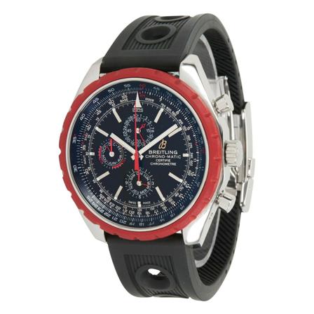 Breitling Pre-owned, Watches, Svart, Herre, Størrelse: ONE SIZE