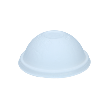 Kupollokk Trefiber Hvit 90mm