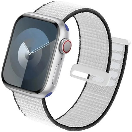 Nylon Loop Armband för Apple Watch Armband 49mm Ultra2 44mm 40mm 45mm 41mm 46-42mm Armband för iwatch armband Serie 9 8 se 7 6 5 4 10