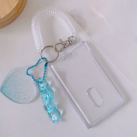 2kpl läpinäkyvä korttipidikkeen tunnusmerkkipidike 2kpl 6 6