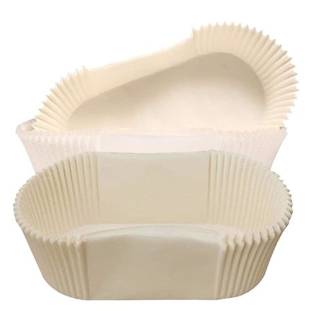 120 Pakk Fettbestandig Brødformfôr Rettsidet Bakepapir Ikke-Klebbende Kakeform Kaker