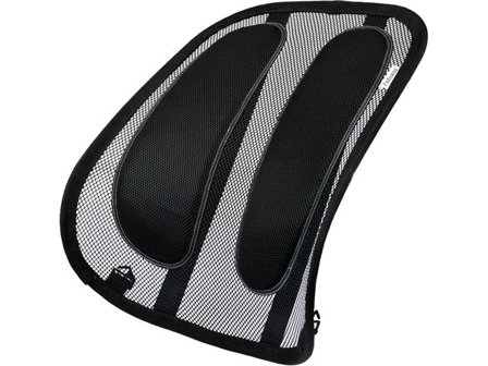 Fellowes Office Suites meshryggstöd, svart - Lyreco - Kontorsmöbler och inredning - Stolar och sittmöbler - Kontorsstolar