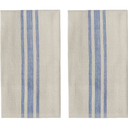 Oyoy living design Linu viskestykke, blå, 2 stk. | KitchenOne