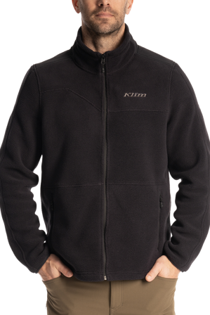 Fleece Jacke Klim Teton Crest Mid Layer Schwarz M