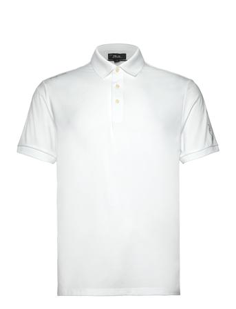 Tailored Fit Performance Polo Shirt Sport Men Sport Clothing Sport Tops Sport Polos Sport Short-sleeved Polos White Ralph Lauren Golf