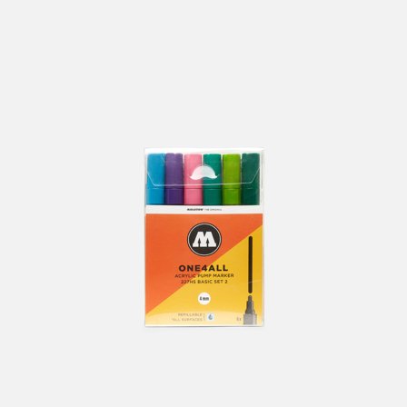 Molotow ONE4ALL 227 HS Basic Set II 6 pz