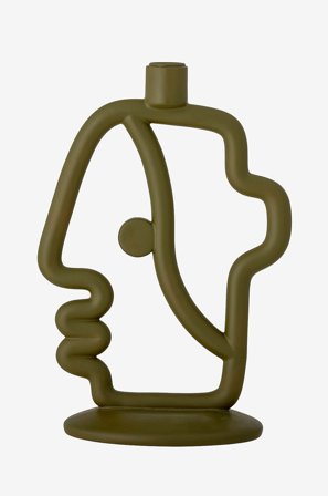 Bloomingville - Lysestake Flavie - Grønn - Lysestaker & lykter - Fra Homeroom