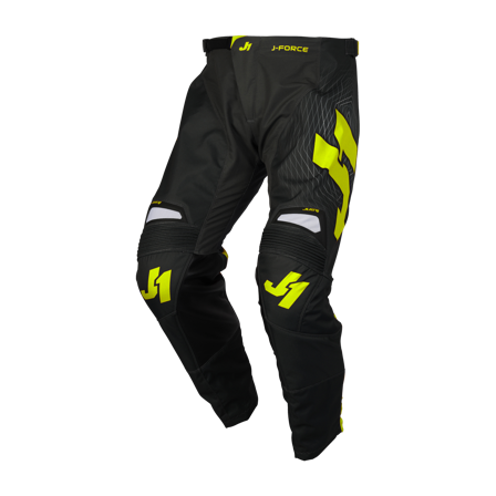 Pantaloni Cross Just1 J-Force Lighthouse Grigio-Giallo 32