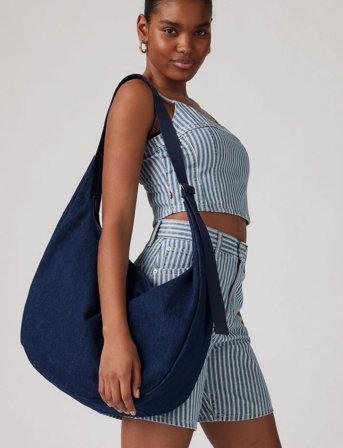 Levi's Brooklyn Xl Shoulder Bag Indig - Navy - ONE SIZE