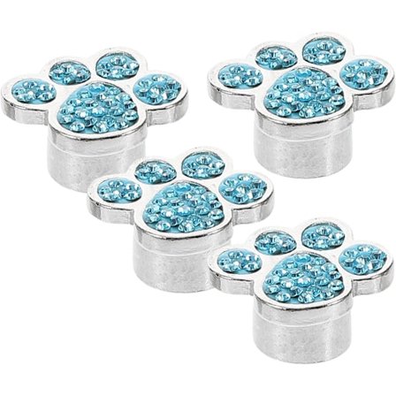 Kpl Universaali Timantti Palmu Puu Karhu Rengasventtiilin Suojukset Koristeelliset Pölysuojukset Auton Renkaiden Venttiilin Varsiin