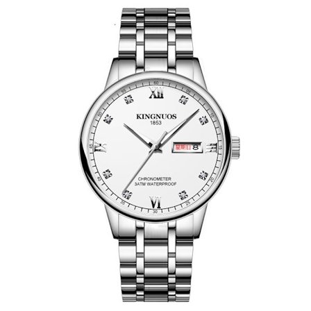 Trendig vattentät lysande studentklocka med nitar