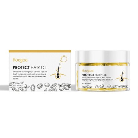 Marockanska Hårvårdskapslar - Vårdande Argan