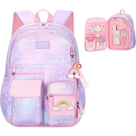 Rygsæk Stor Skoletaske Børn Rygsække Piger Skoletaske Børn Rejsetaske Rygsække_tfrf