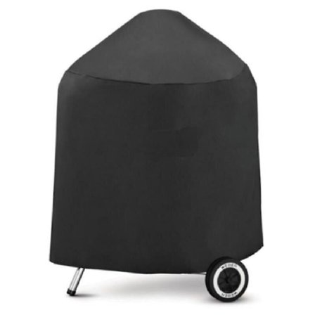 Grilltrekk for kullgrill, 70 cm rund, vanntett, UV-bestandig og pustende for utendørs bruk