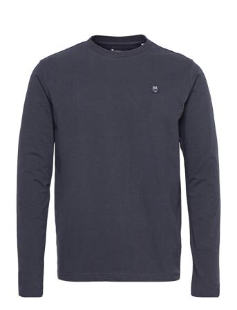 Badge Long Sleeve - Gots/Vegan Cream Knowledge Cotton Apparel