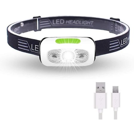 Usb Rechargeable Headlampsuper Bright Led Running Headlamp For Runner With Sensor Switch