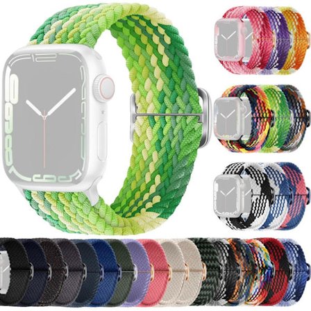 SKALO Flätat tygarmband Apple Watch SE 40mm - Fler färger