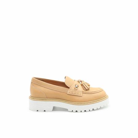 Hogan, Flat shoes Oranje, Dames, Maat:39 EU