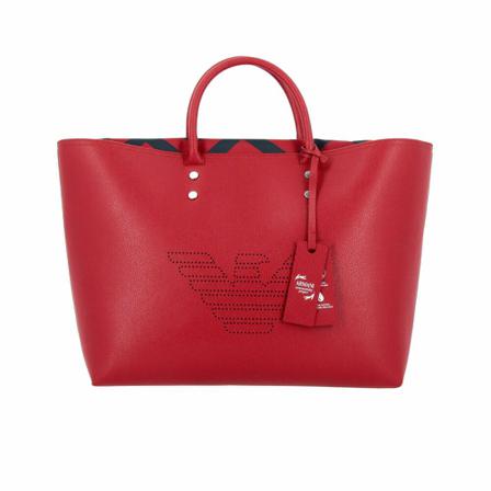 Emporio Armani, Tote Bags Rood, Dames, Maat:ONE Size