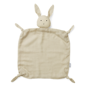 Liewood Rabbit/Sandy Agnete Cuddle Blanket One Size - First toys and baby toys - One size - Beige